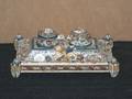 A French Faience Inkstand