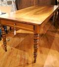 A Walnut Provincial Hunt Table
