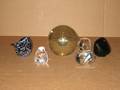A Collection of Five Glass Paperweights