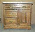 A Victorian Oak Cabinet
