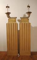 A Pair of Art Deco Style Torcheres