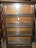 An Oak Barrister Bookcase the GlobeWernicke Co Cincinnati Ohio