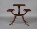 A Mahogany Three Tiered Side Table