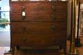 A George III Bowfront Mahogany Veneered Chest of Drawers