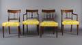A Set of Eight Regency Style Mahogany Dining Chairs Baker
