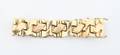 A 14 Karat Yellow Gold Link Bracelet
