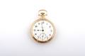 A 14 Karat Yellow Gold Pocketwatch Howard