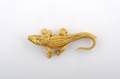 An 18 Karat Yellow Gold Alligator Pin Tiffany  Co