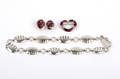A Group of Sterling Silver Jewelry Kalo