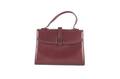 A Bottega Veneta Red Leather Handbag
