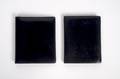 Two Hermes Black Leather Wallets