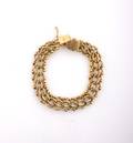 A 14 Karat Yellow Gold Bracelet
