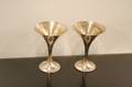 A Pair of American Silver Goblets International