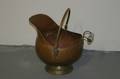 A Copper and Brass Coal Scuttle