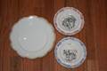 Twelve French Porcelain Saucers