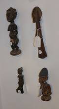 Five African Ancestor Figures