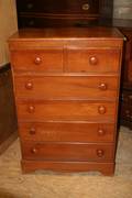 An American Provincial Chest of Drawers
