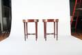 A Pair of Baker Mahogany Side Tables