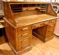 An American Oak Rolltop Desk