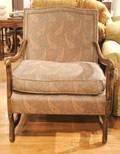 A Paisley Upholstered Armchair