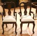 Two Queen Anne Style Diminutive Armchairs