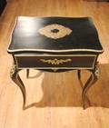 A Boullework Ebonized Dressing Table