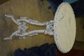 A White Painted Iron Side Table