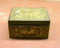 A Chinese Lacquer and Parcel Gilt Box