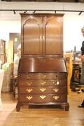 A Georgian Style Mahogany Secretary Bookcase Kittinger