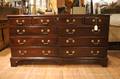A Georgian Style Mahogany Double Chest of Drawers