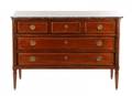 French Directoire Style Three Drawer Commode 19th