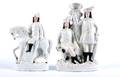 Two Staffordshire Figural Groups
