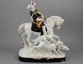 312 IMPRESSIVE ROYAL DUX PORCELAIN EQUESTRIAN GROUP