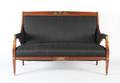 An Empire Style Bronze Mounted Mahogany Settee