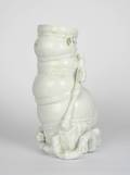 A White Glazed Porcelain Vase