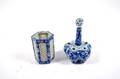 Two Asian Blue and White Porcelain Table Articles