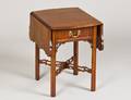 301 GEORGE III STYLE MAHOGANY SIDE TABLE