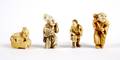 A Group of Four Japanese Netsuke