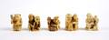 A Group of Five Japanese Ivory Netsuke