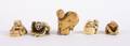 A Group of Five Japanese Netsuke