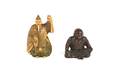 Two Japanese Figures