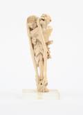 A Japanese Carved Ivory Figural Group