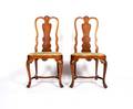 A Group of Ten Queen Anne Style Side Chairs