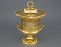 455 IMPORTANT GEORGE III PAUL STORR SILVER GILT CUP AN