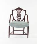 A Hepplewhite Mahogany Armchair