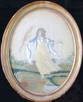 Two Silk Needlework Pictures