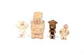 A Collection of Four Mayan Figures