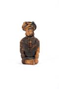A Mayan Figure of a Seated Man