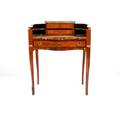 A Louis XV Style Parquetry and Inlaid Writing Desk
