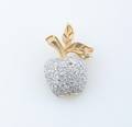An 18 Karat Yellow Gold and Diamond Pendant